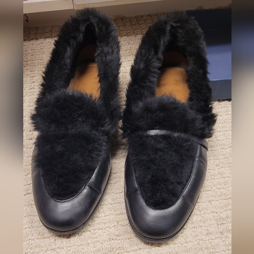 Malone Souliers shearling mocassins